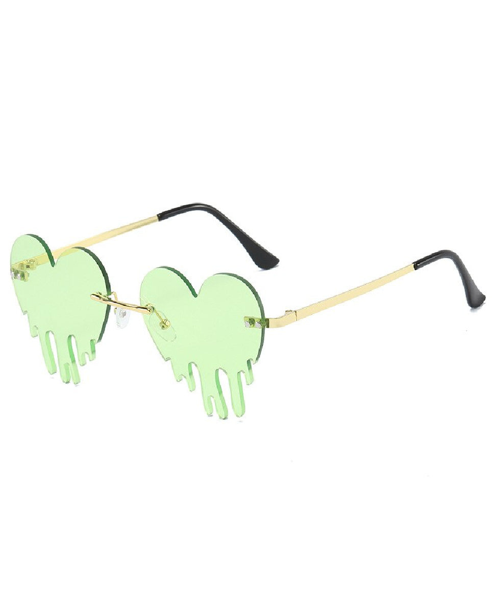 Heart Drip Sunglasses