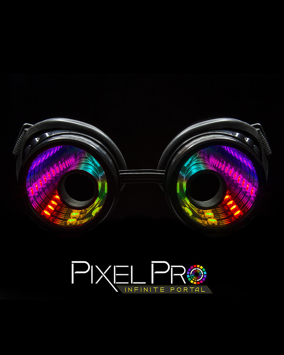 GloFX Pixel Pro Infinite Portal Goggles