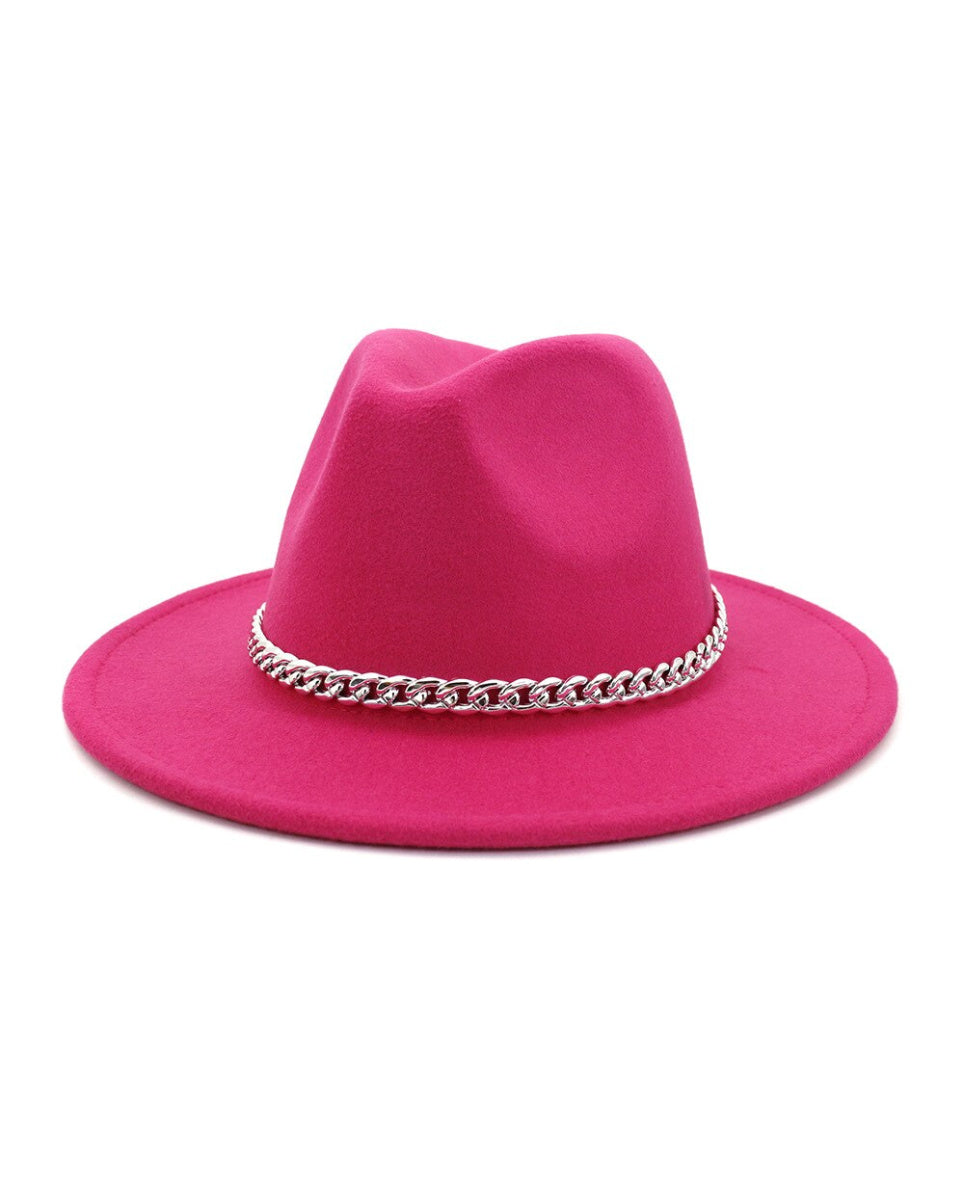 Wide Brim Fedora Hat