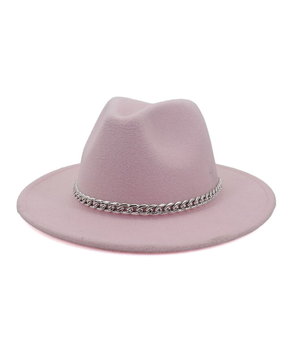 Wide Brim Fedora Hat