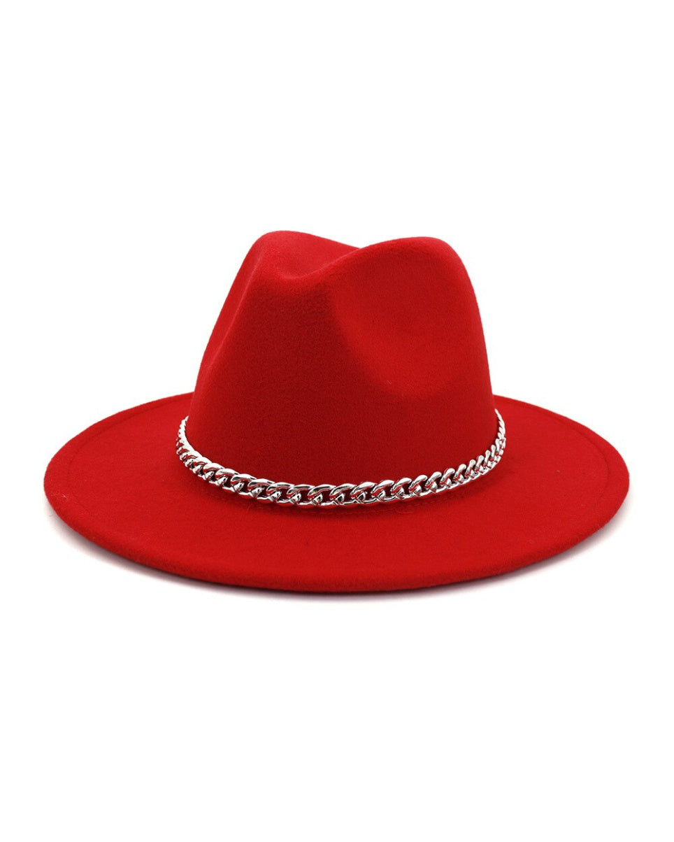 Wide Brim Fedora Hat