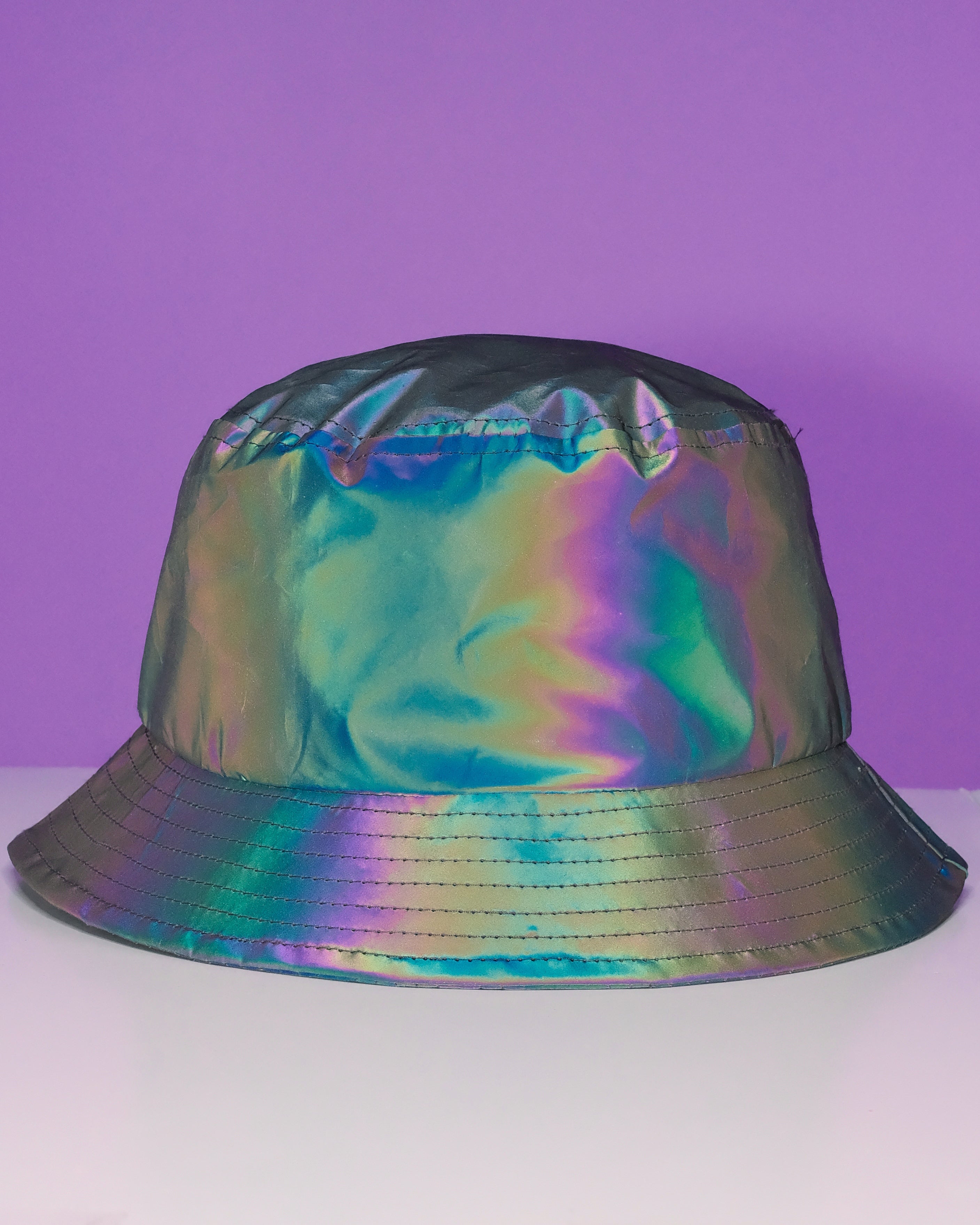 Rainbow Flash Reflective Bucket Hat