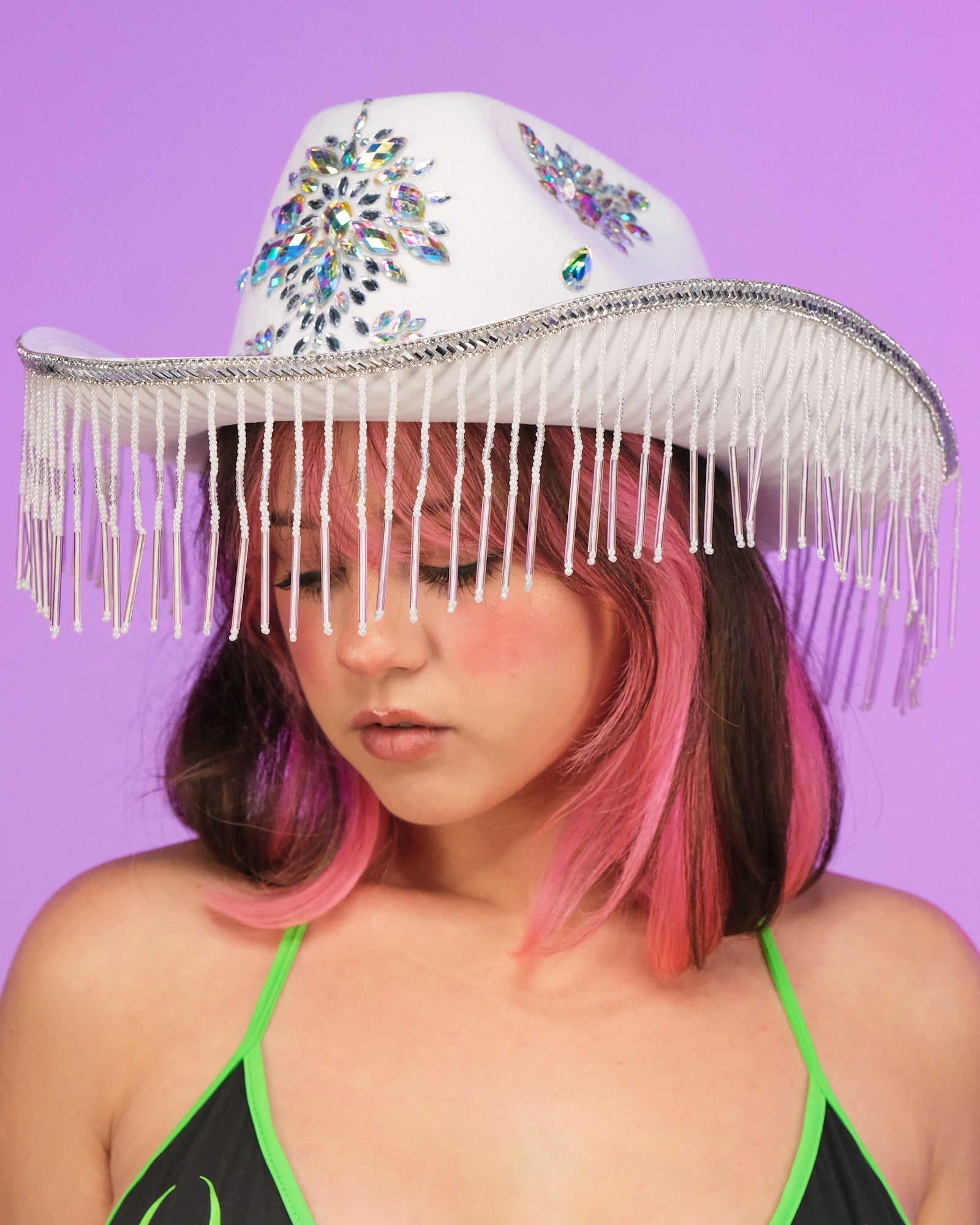 Howdy Partner Fringe Cowboy Hat