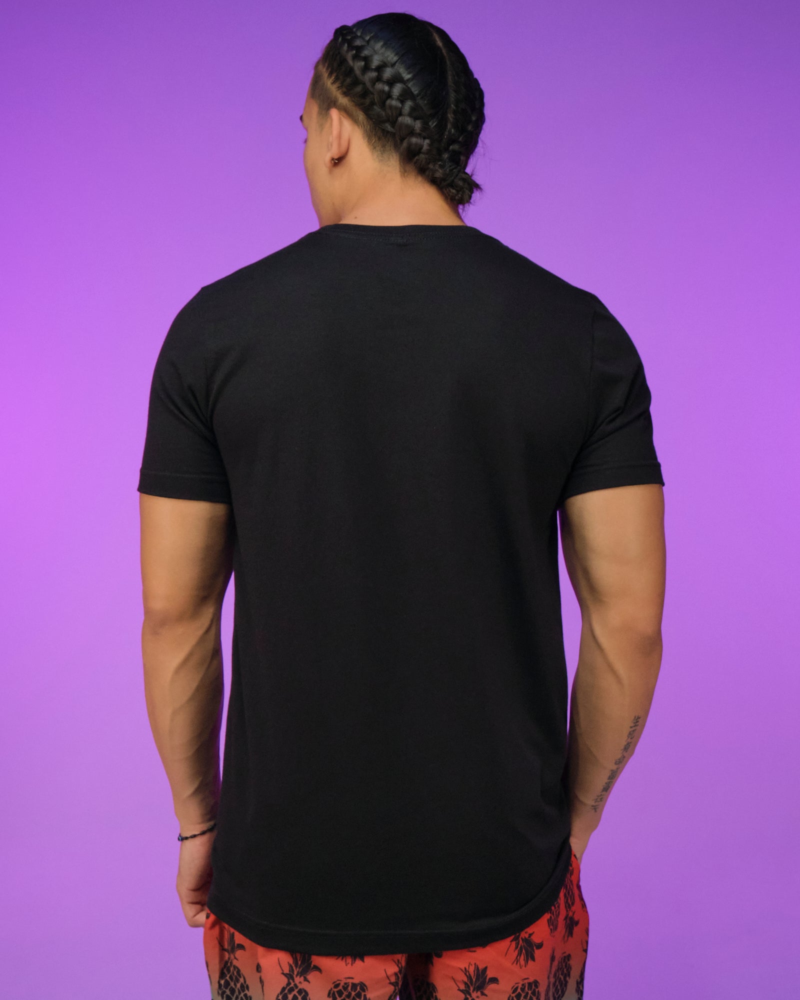 Space Yacht Black Logo Tee