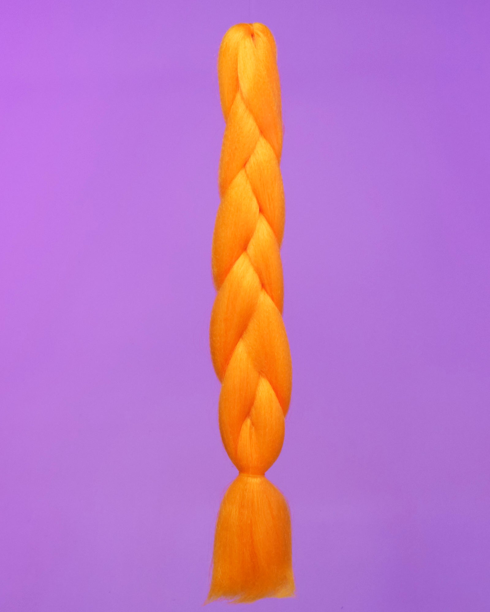 24" Orange Braiding Hair Extensions