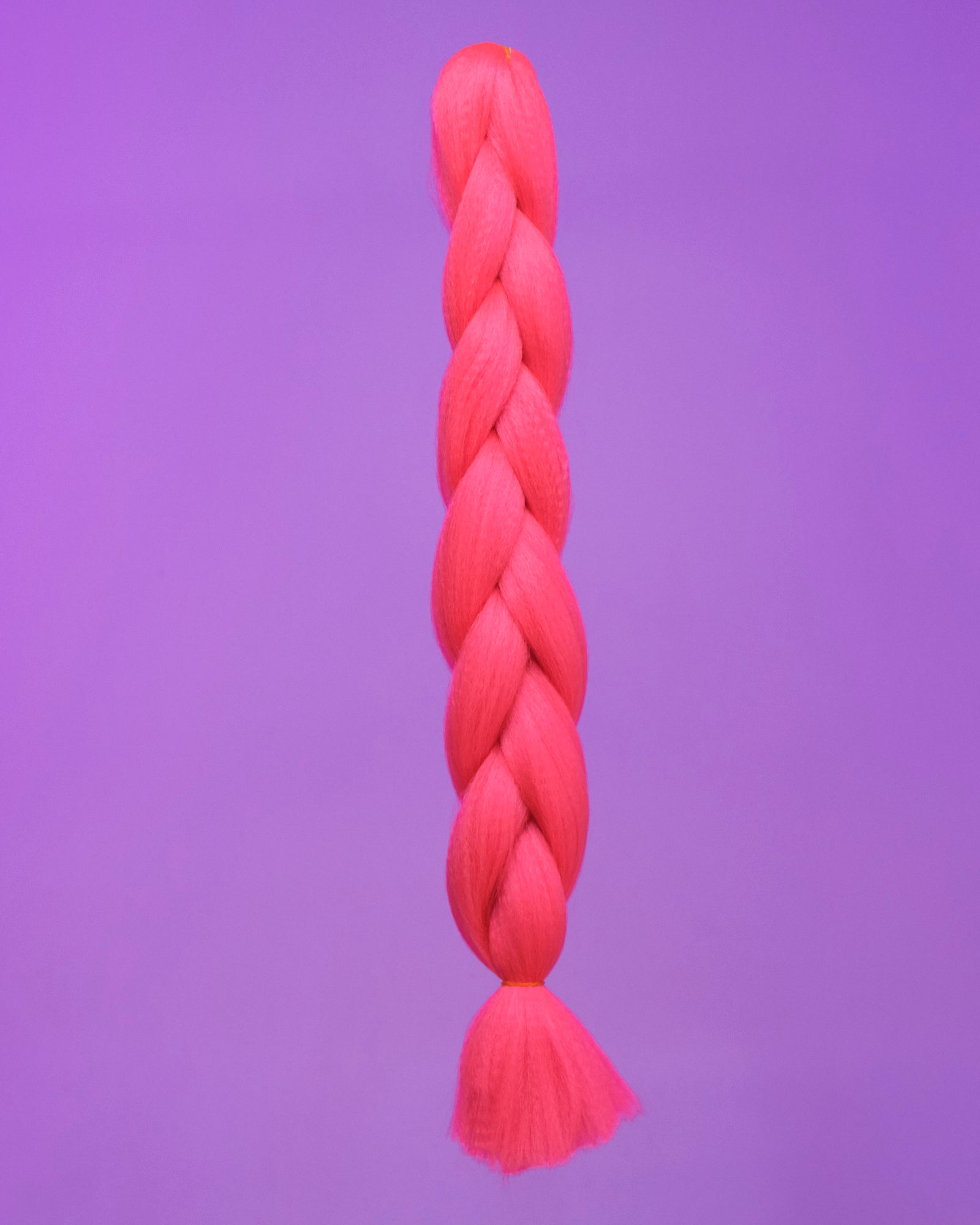 24" Neon Pink Braiding Hair Extensions