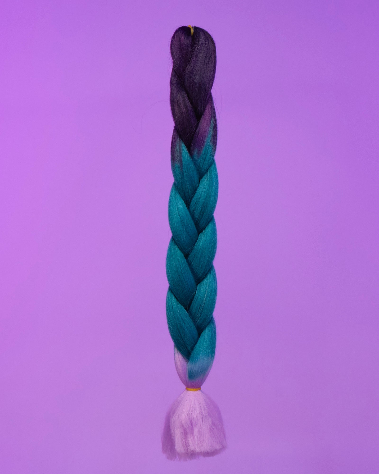 24" Ombre Purple/Blue/Lilac Braiding Hair Extensions