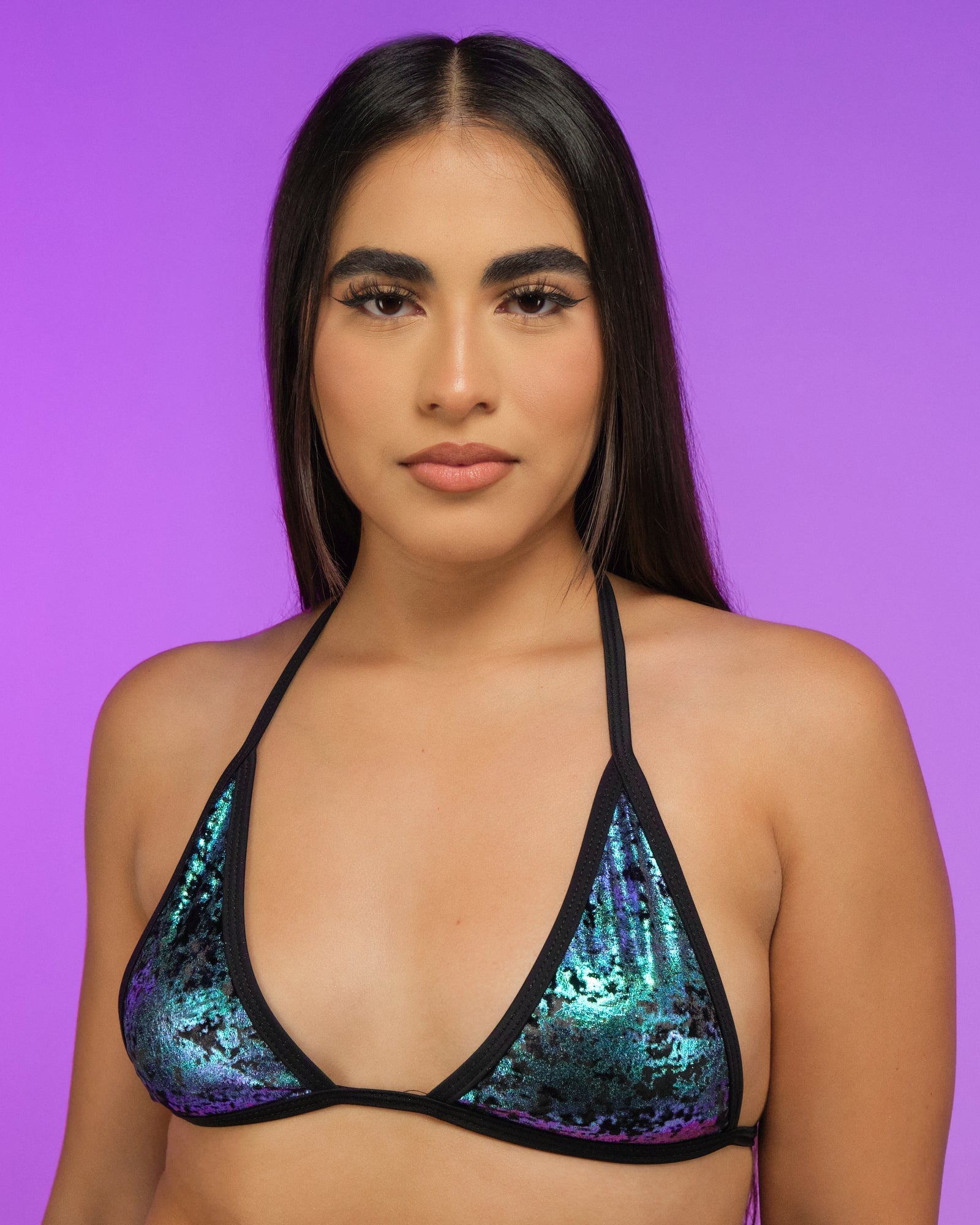 Serpentine Sea Bikini Tie Top