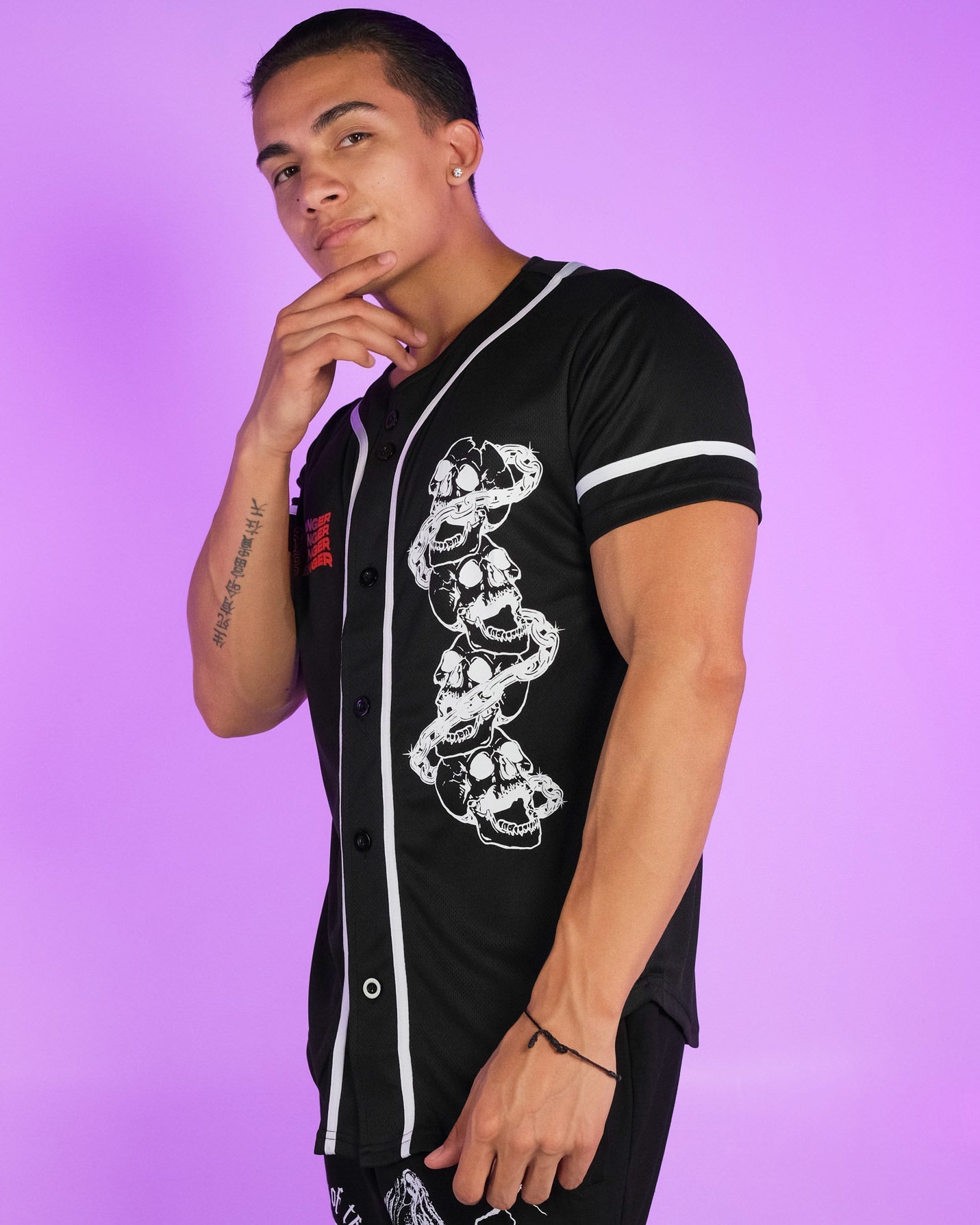 Catch Me At The Rails Headbanger Black Jersey
