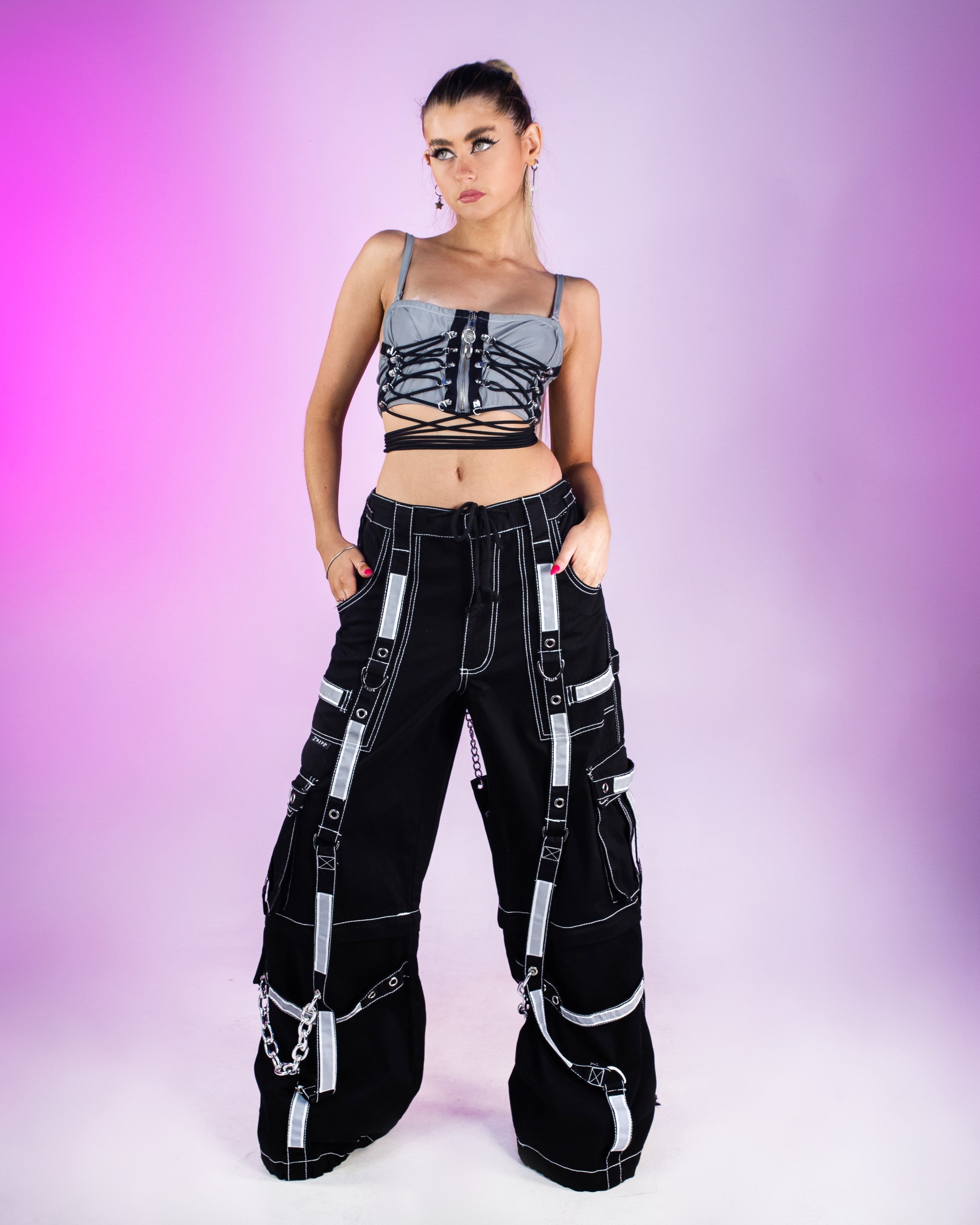 Tripp NYC Zip-Off Reflector Darkstreet Pants