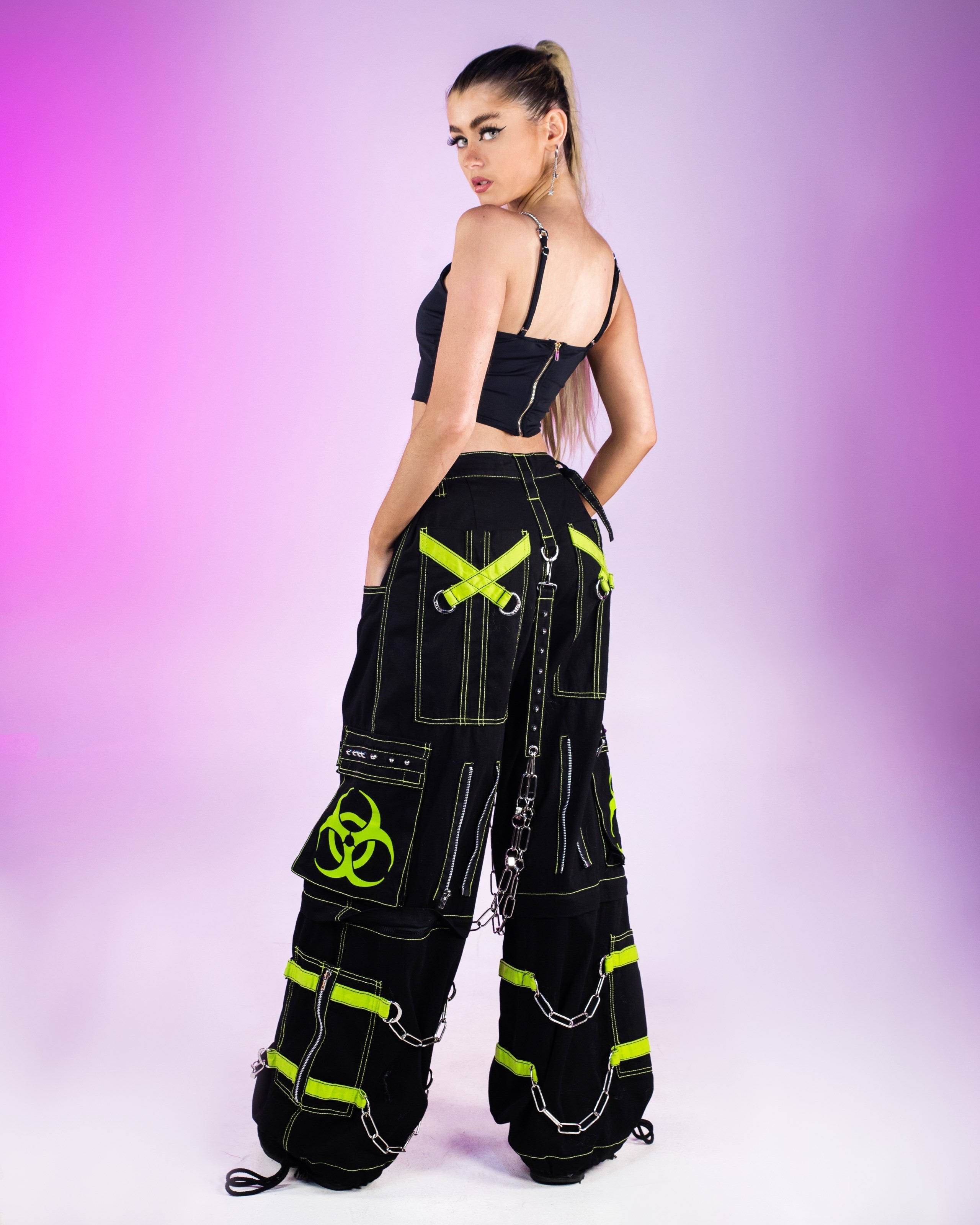 Tripp NYC Zip-Off Biohazard Pants