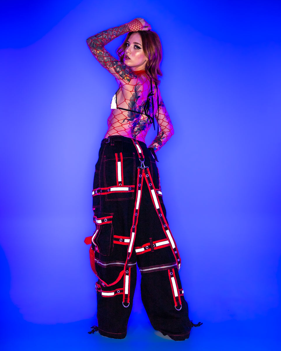 Tripp NYC Zip-Off Electro Reflector Dark Street Pants