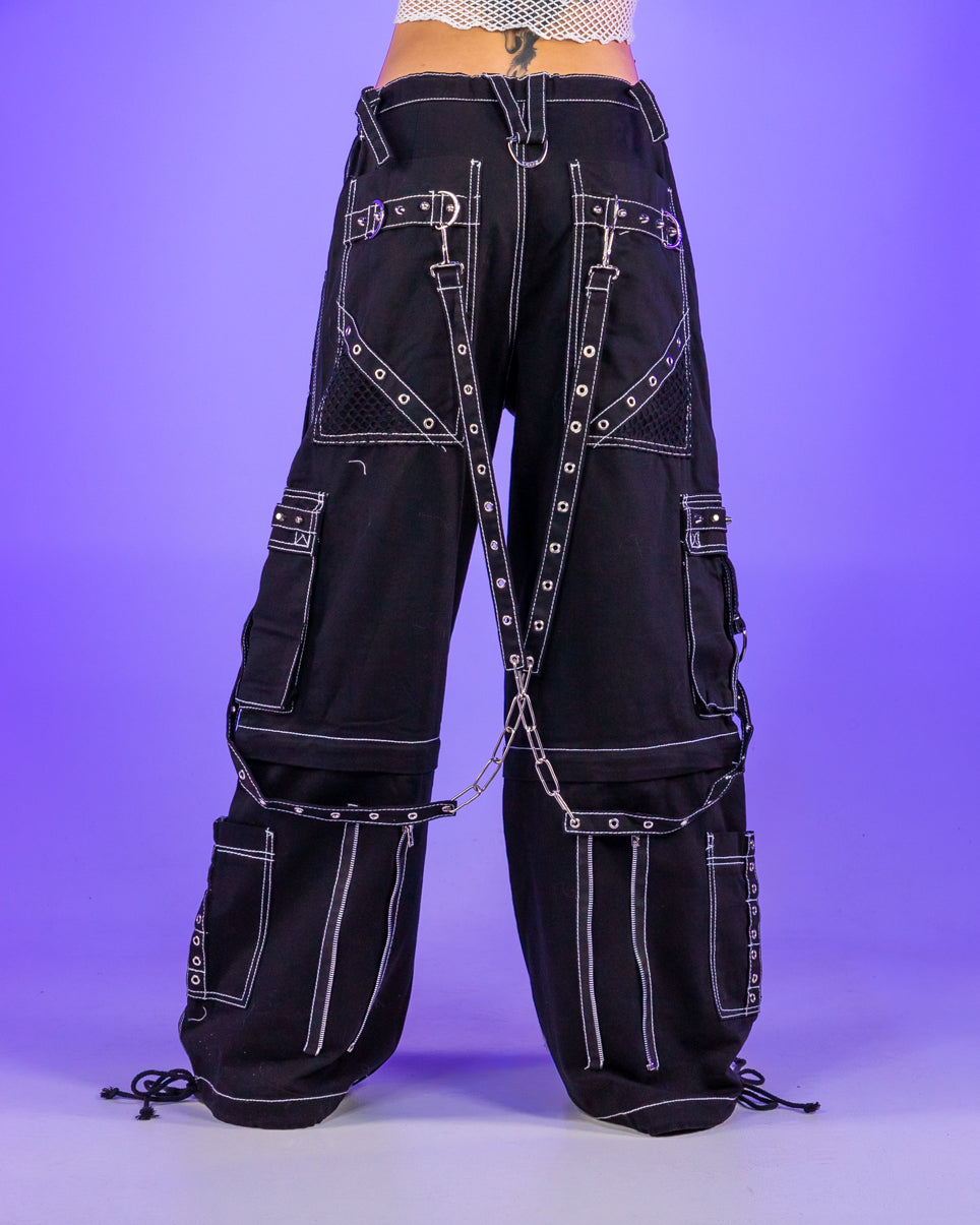 Tripp NYC Zip-Off Interlace Dark Street Pants