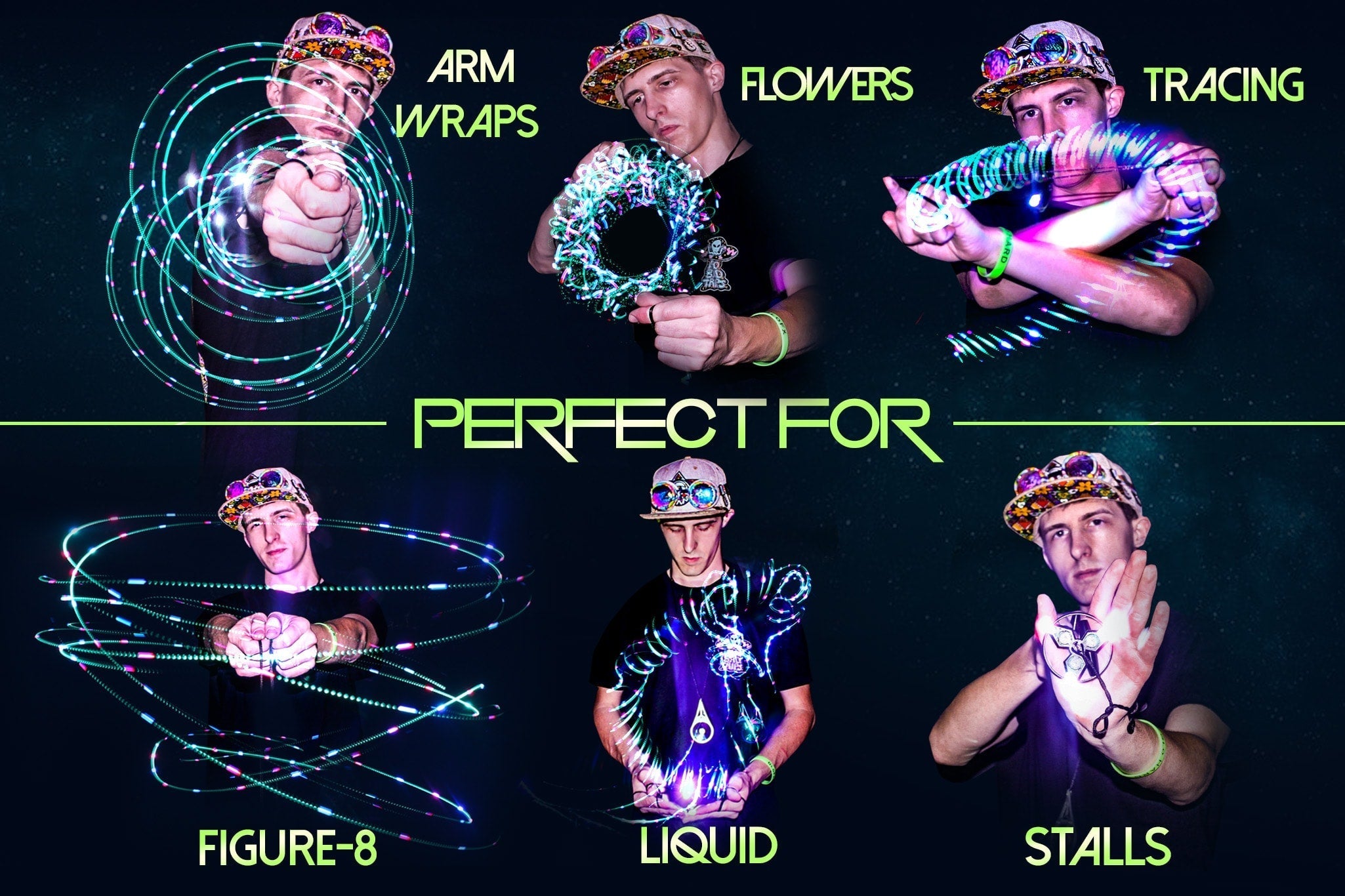 GloFX 3-LED Ion Orbit