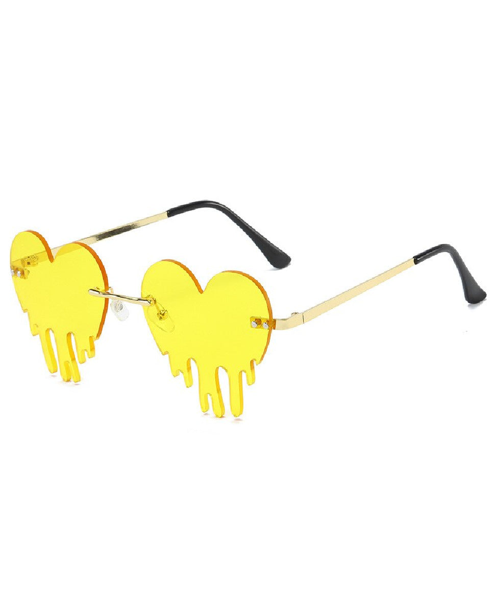 Heart Drip Sunglasses
